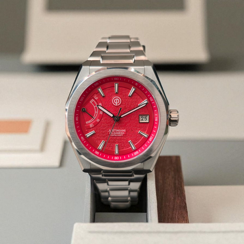 The Gilgamesh Watch - Adamu Terracota/Red