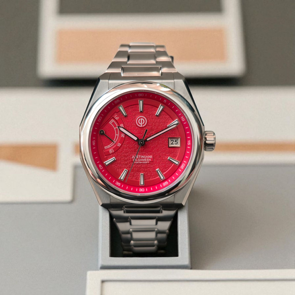 The Gilgamesh Watch - Adamu Terracota/Red