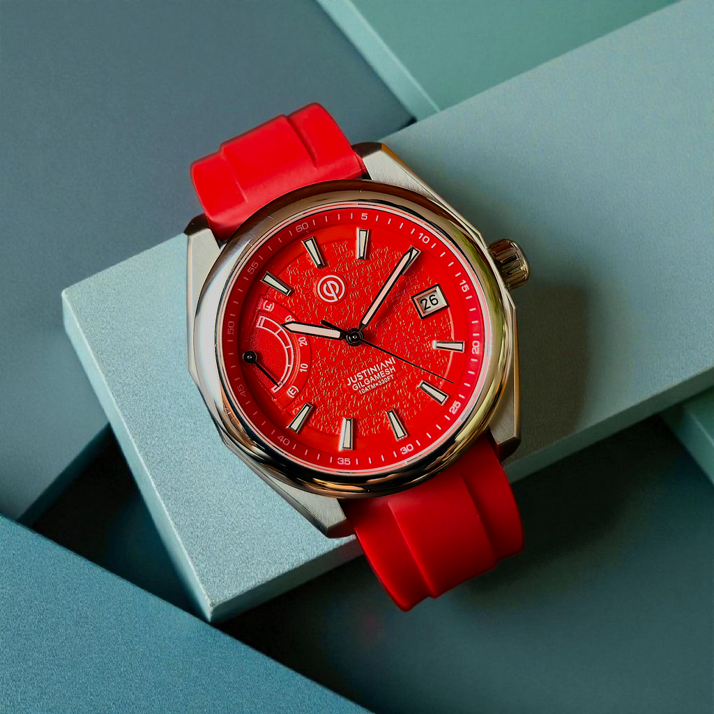 The Gilgamesh Watch - Adamu Terracota/Red